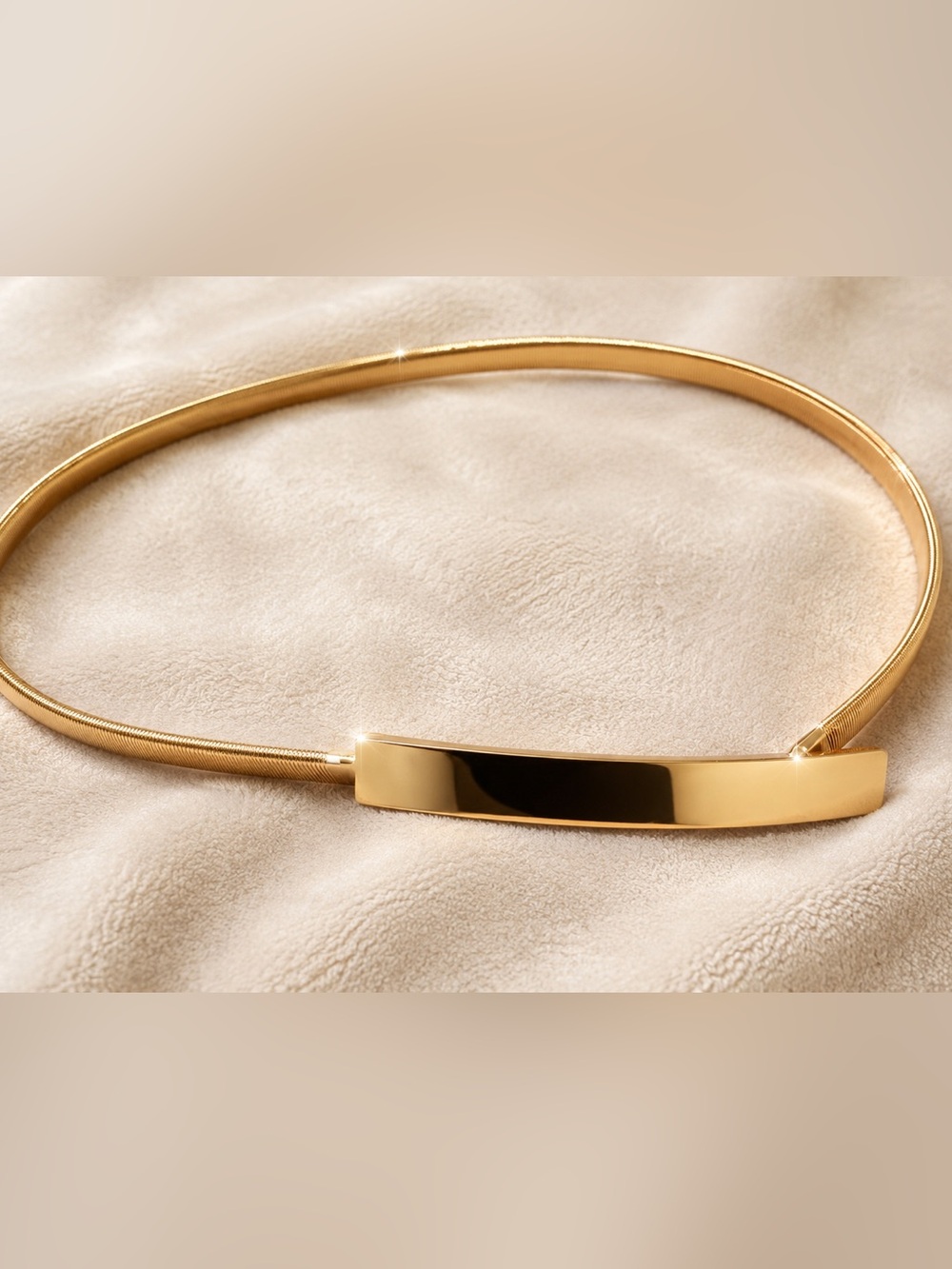 Gold Tone elegant belt
